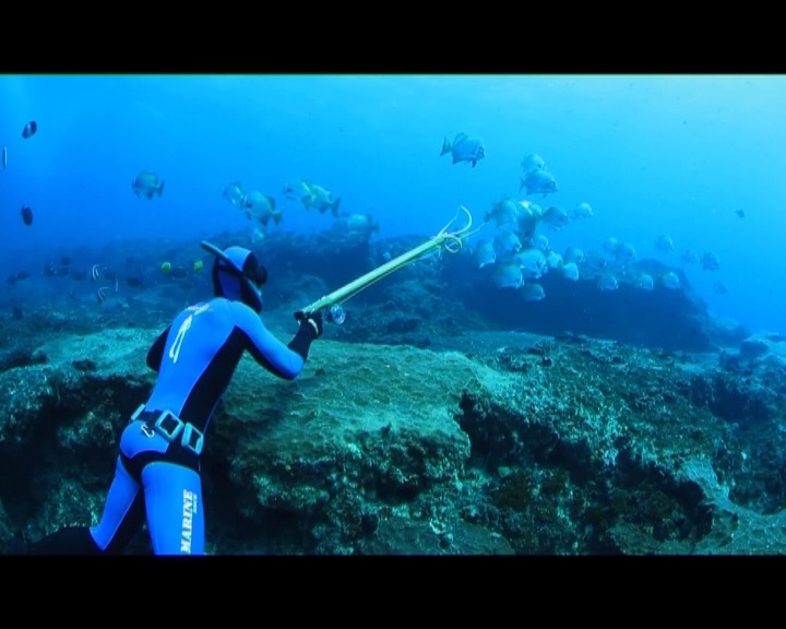 Премьера: «Подводная охота с Пьером Фролла» на телеканале «Охота и рыбалка»